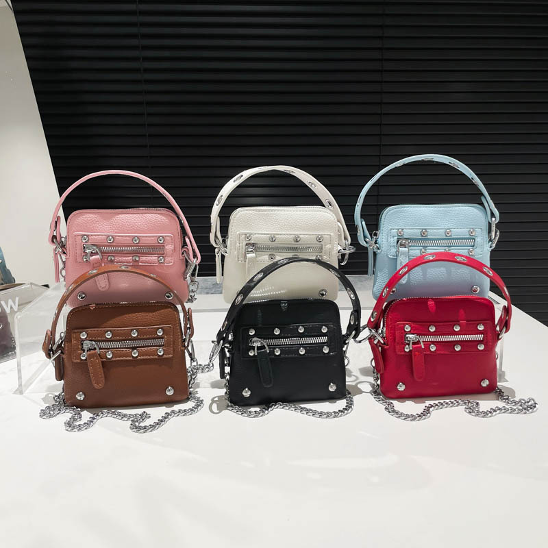 Cross-border 2025 New style, mini, high-end, niche design, chain trend crossbody single-shoulder bag for women full figure