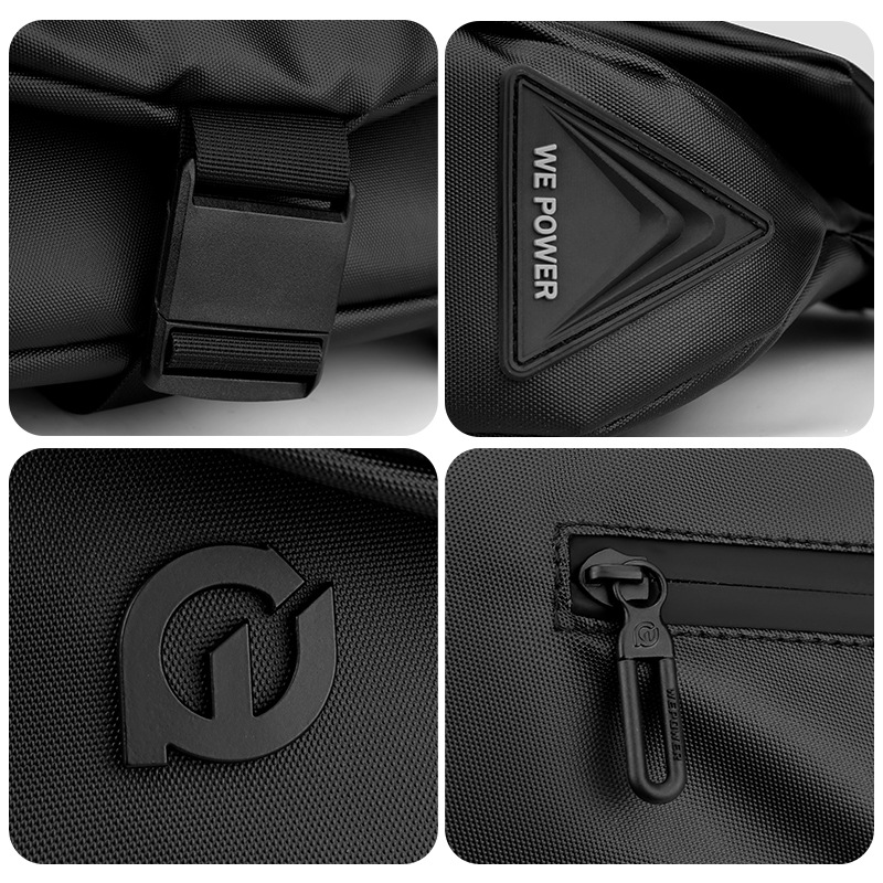 The new WEPOWER functional sports large-capacity crossbody bag is a simple and fashionable single-shoulder men's bag and a business small crossbody bag Application Scenario