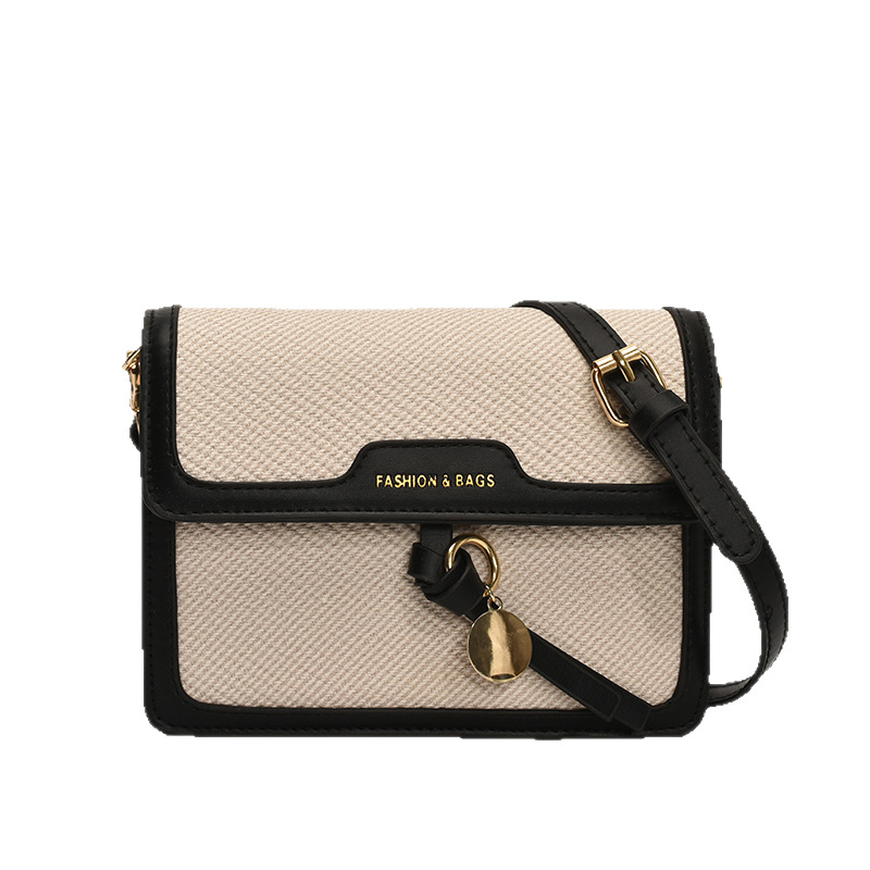 Korean style Instagram stylish and versatile small square bag for women 2025 new trendy and fashionable single-shoulder bag with color contrast and versatile crossbody bag Item Picture