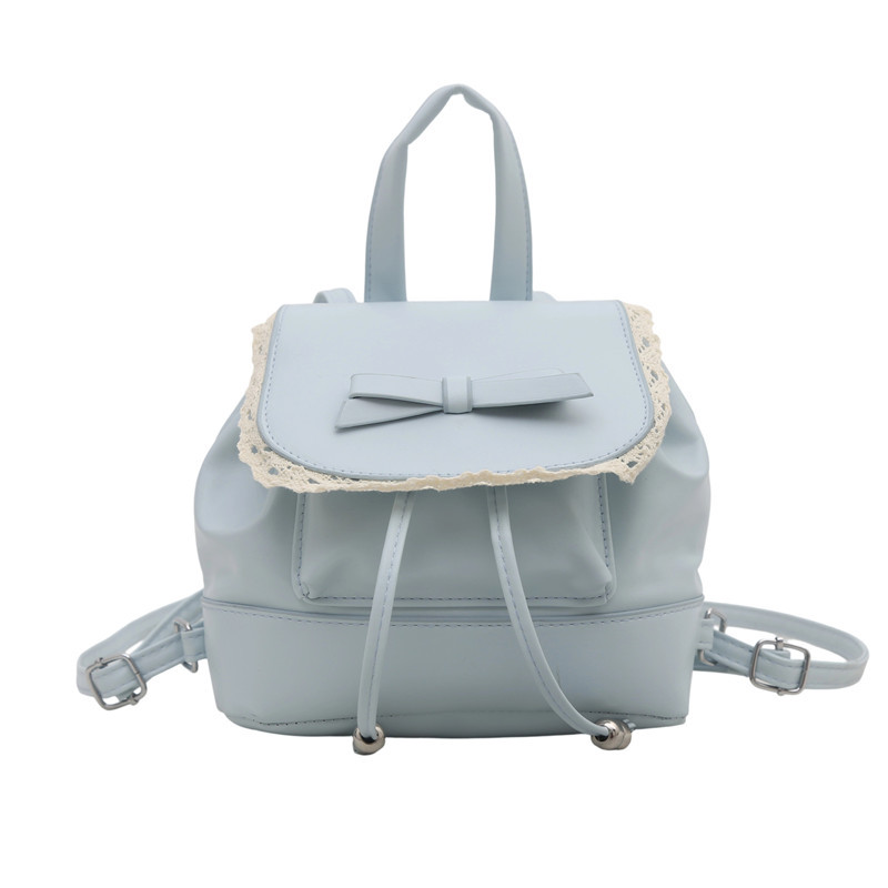 New fashionable school-style backpack, a versatile and high-end handbag for women, a cute ballet-style small backpack Item Picture