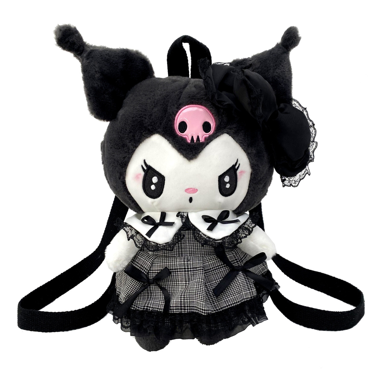 Cartoon Japanese-style ins cute dress doll backpack 2024 New style girl doll doll backpack style Item Picture