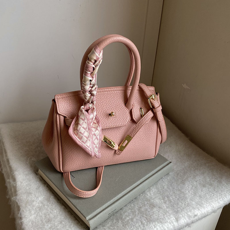 High-end and stylish small bag, 2025 new style women's bag, popular and versatile crossbody bag, trendy and fashionable platinum handbag Specification drawing