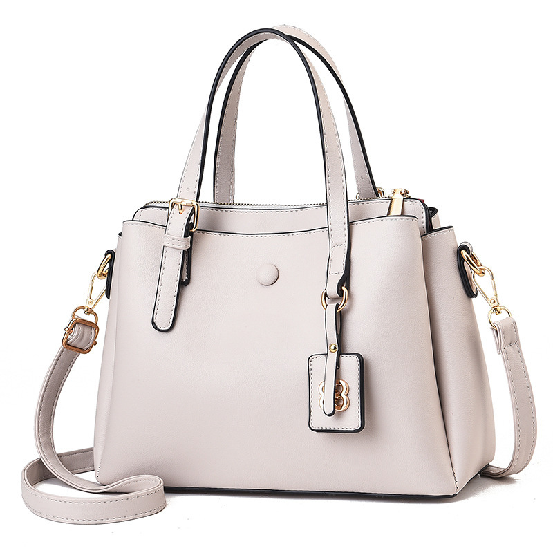 Large-capacity soft leather bag for women, 2022 new style women's bag, fashionable and versatile, single-shoulder bag, large bag, best-selling commuter handbag Item Picture
