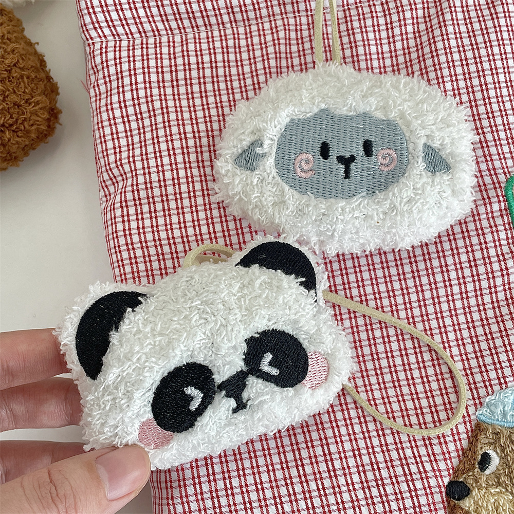 R51182 Cartoon plush toy Kabibala bag accessories Student bags Decorative pendants Couple gifts details Picture