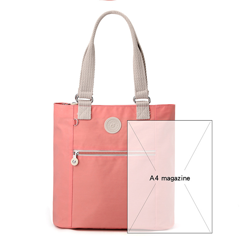 Colorful Fox's new fashionable and trendy single-shoulder bag for women, a simple and large-capacity tote bag with water repellent Item Picture