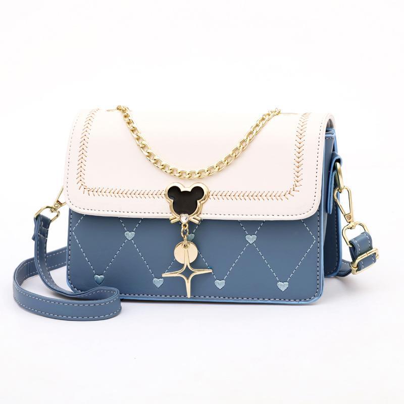 A trendy and versatile women's single-shoulder small square bag for summer 2023, a unique and charming gift bag for girls Item Picture