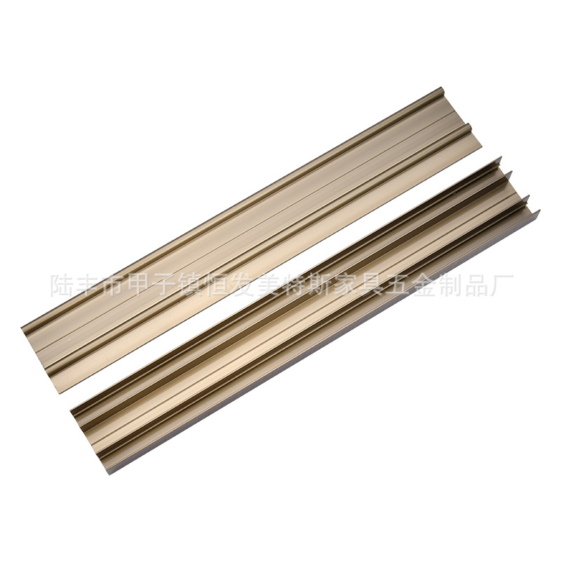 New sliding door track, wardrobe door sliding pulley, slot-free lightweight sliding door hanging track, slide track, silent track accessories Item Picture