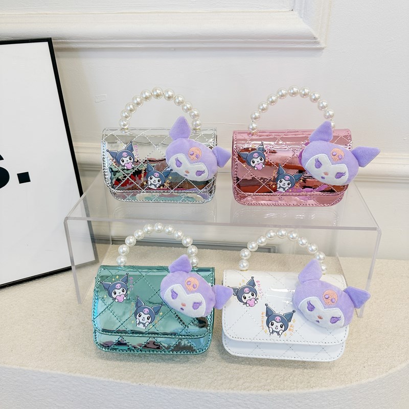 Children's bags, cute cartoon princess handbags, girls' fashionable bags, kids' single-shoulder crossbody bags, children's loose change accessories Application Scenario