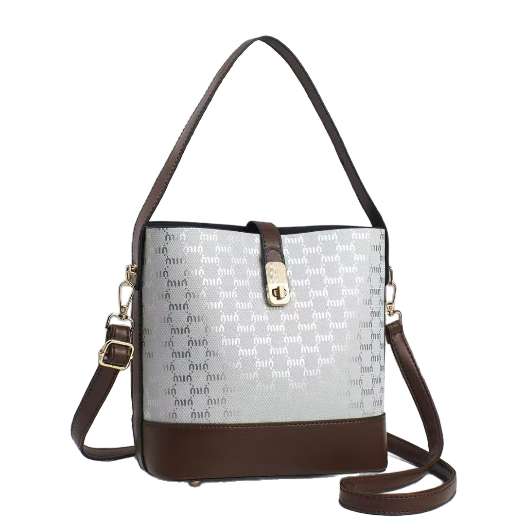 Bucket Bag 2025 New style fashionable and high-quality single-shoulder bag, high-end retro crossbody bag, trendy and versatile handbag Item Picture
