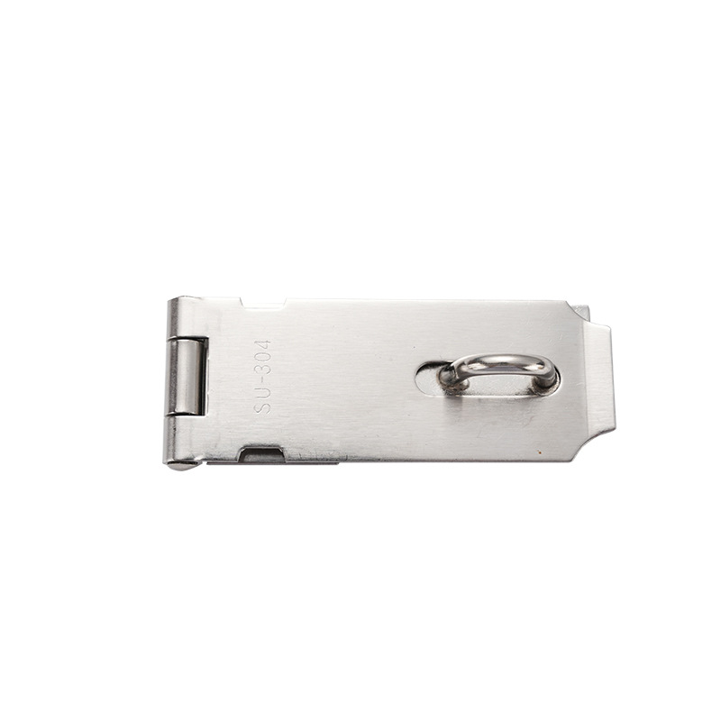 Stainless steel lock door, drawer, cabinet door, padlock, lock plate, buckle, anti-theft buckle, old-fashioned door nose, hanging buckle, door buckle Item Picture