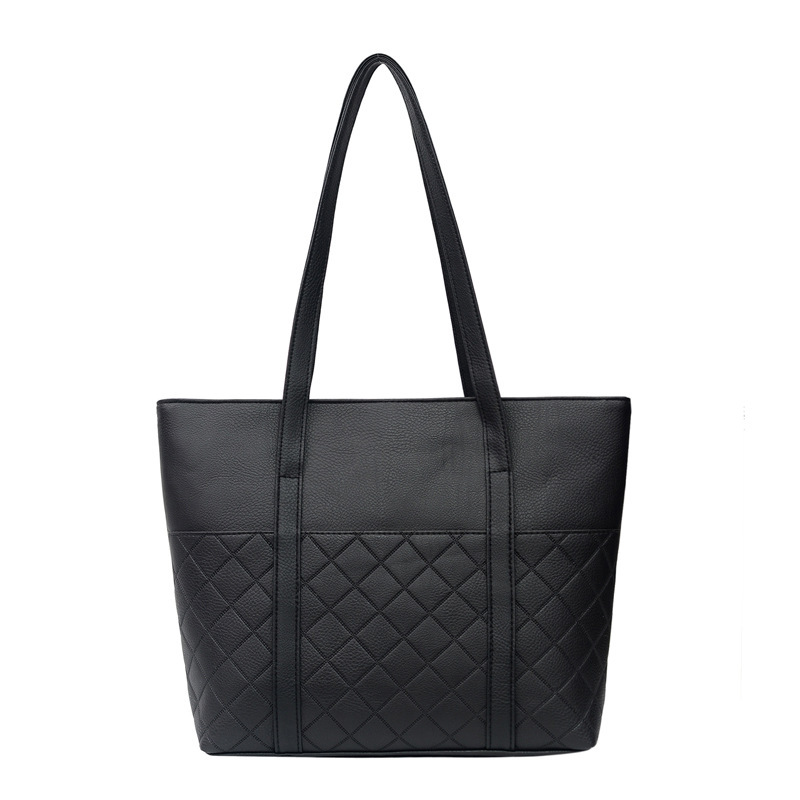 The 2020 new Korean-style trendy large-capacity women's student single-shoulder bag and tote bag are versatile and simple Item Picture