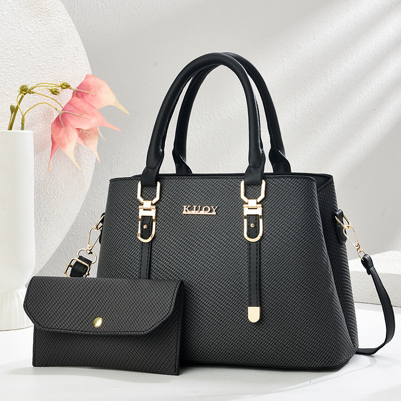 Elegant Ladies' handbag 2025 Cross-border New Commuter mother and child Bag, large capacity, practical and casual single-shoulder mom bag Specification drawing