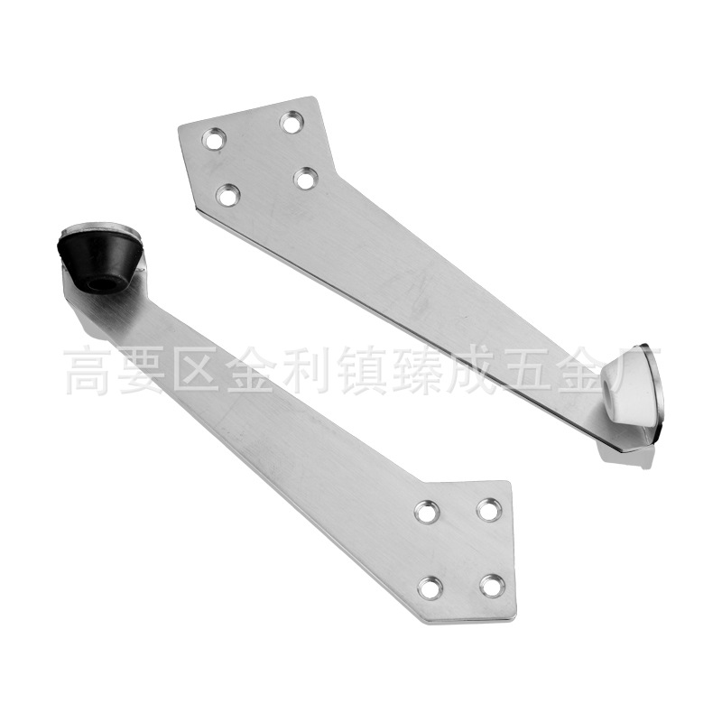 Right door top stainless steel 304, left and right door tops rubber door stops, glass door stops, anti-collision and silent door tops wholesale Item Picture
