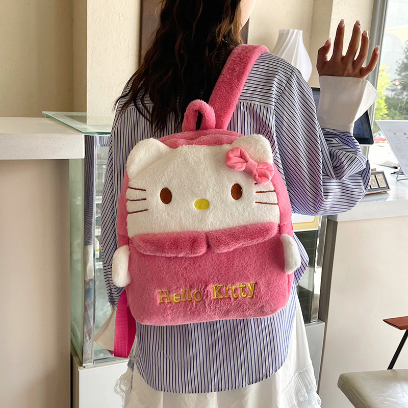 Cartoon Japanese-style JK soft girl backpack, large-capacity student class backpack, girlish daily storage student bag Specification drawing