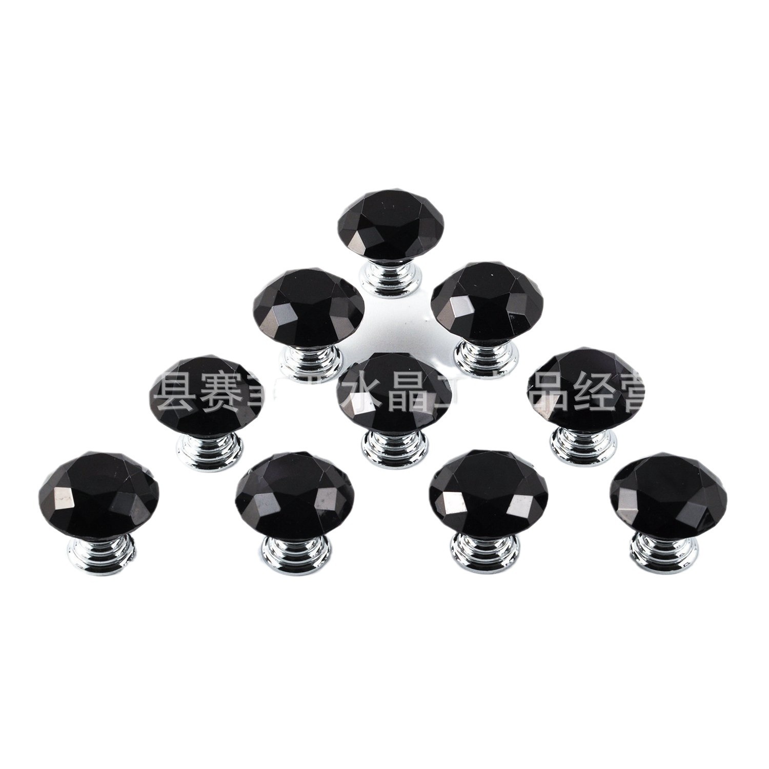 We supply high-end crystal and diamond handles for drawers with single-hole handles. Bulk orders enjoy preferential prices. We offer export retail for 30mm Item Picture