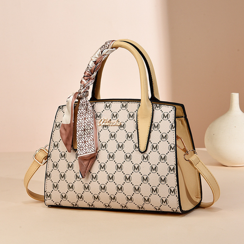 Cross-border foreign trade women's handbags, fashionable bestsellers, high-end and elegant crossbody bags, European and American retro single-shoulder women's bags full figure