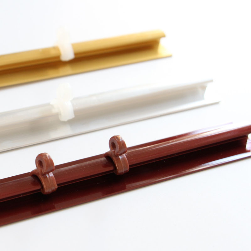 Pearl curtain universal track button home hook plastic rail material aluminum alloy plastic button clip hook Application Scenario