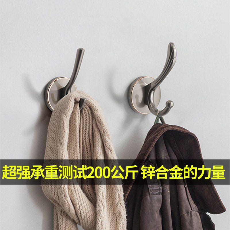 Coat hooks for entrance foyers, shoe cabinets, wardrobes, single hooks for hanging clothes, wall-mounted, coat and hat hooks, no need for drilling, wholesale Application Scenario