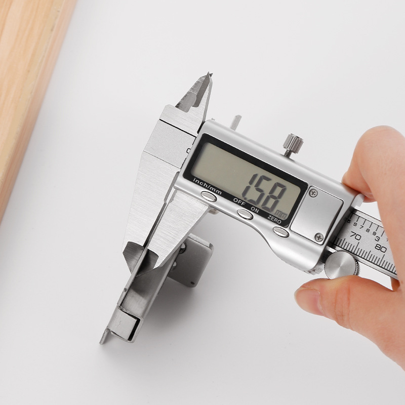 Stainless steel spring latch, door bolt, manual button, thickened lock, wooden door, public restroom, fitting room latch Application Scenario