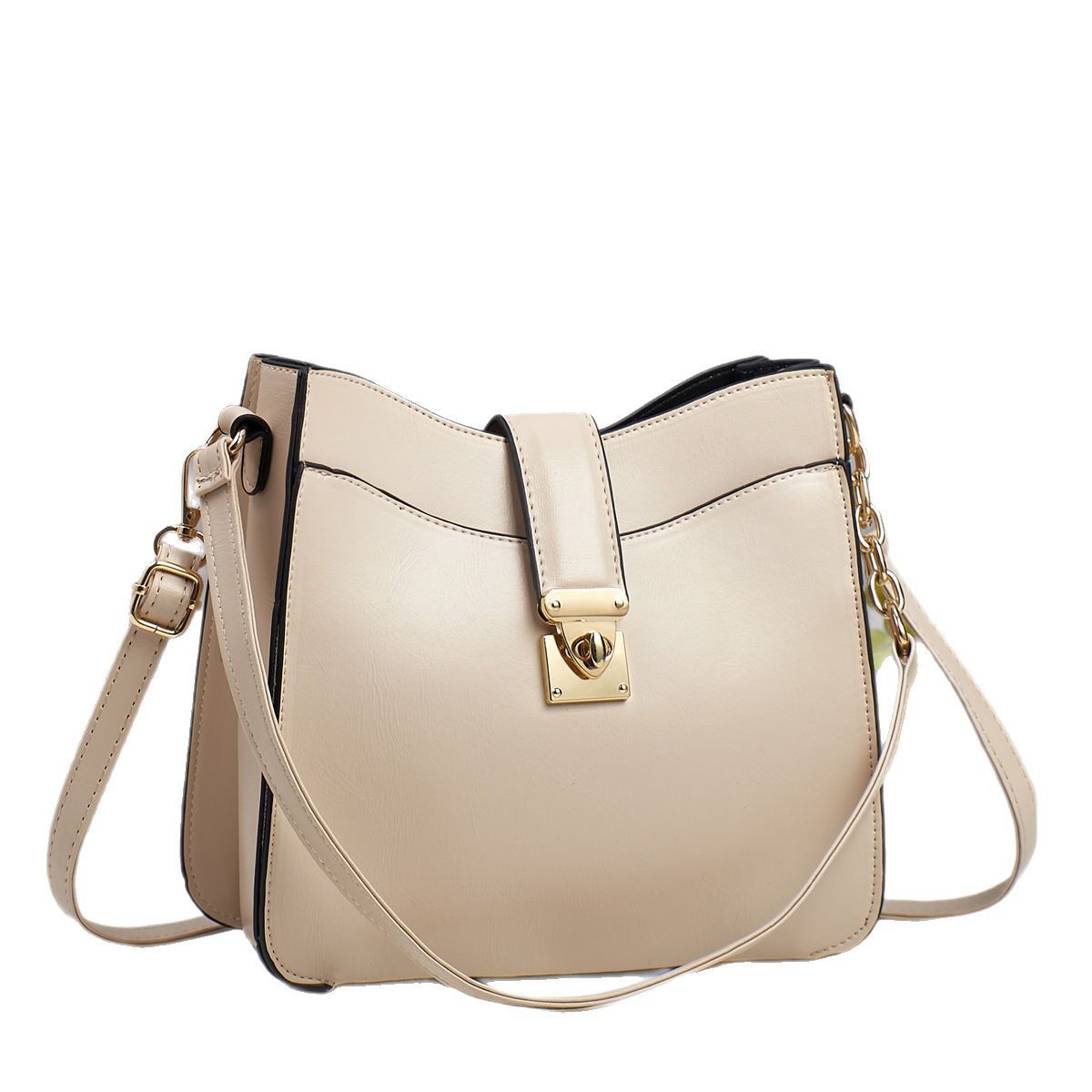 High-end women's 2025 new cross-border solid color casual and versatile single-shoulder bag, high-quality crossbody bag for export wholesale Item Picture