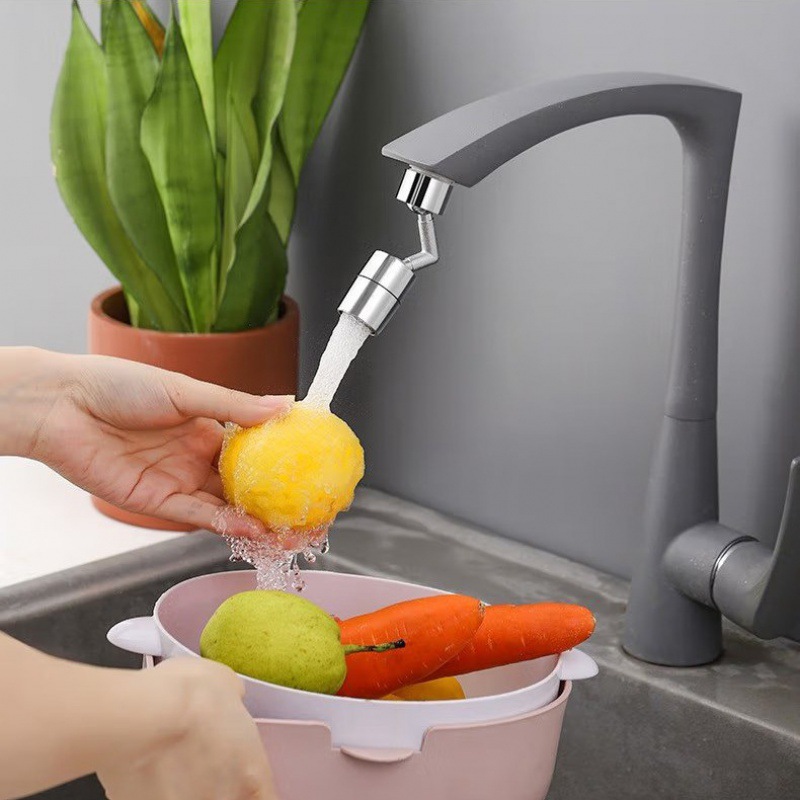 Factory direct sales of plastic threaded dual-mode faucet type, plastic faucet type Application Scenario
