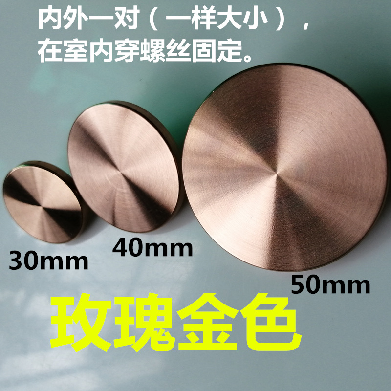 The door opening decoration cover, fingerprint lock, hole blocker, anti-theft door lock, hole blocking and shielding, covering the door panel hole, and peephole details Picture