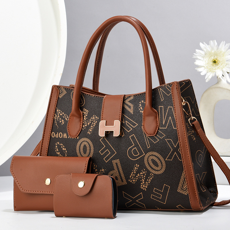 The manufacturer's export bag for women, 2024 new style fashionable handbag, Korean-style texture, single-shoulder smooth, crossbody bag for women details Picture