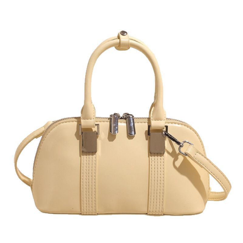 Korean style bowling bag for women, 2025 new versatile and fashionable single-shoulder crossbody bag, high-end commuting handbag Item Picture