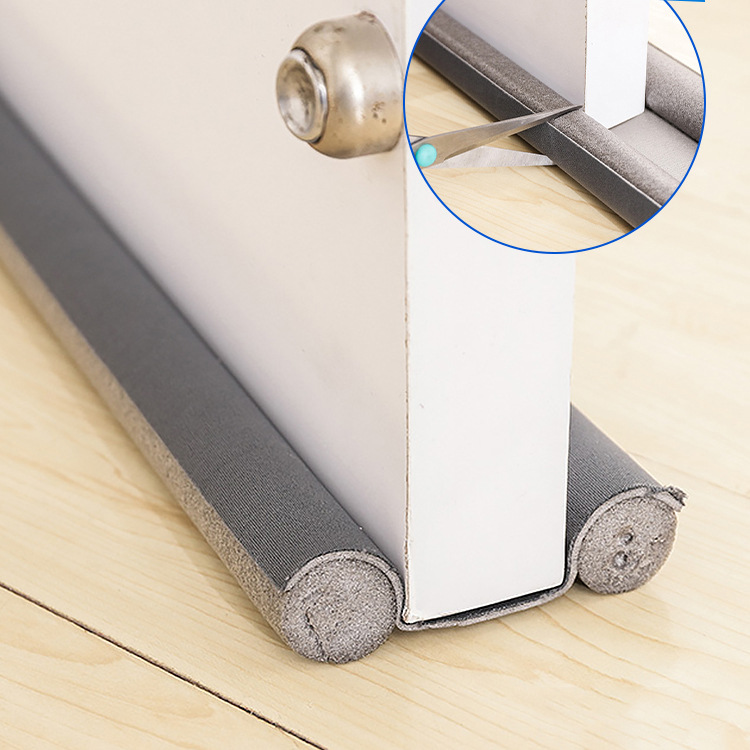 Household door gap, door bottom sealing strips, windproof, soundproof, anti-theft doors, glass doors and Windows, waterproof rubber strips, windproof strips full figure