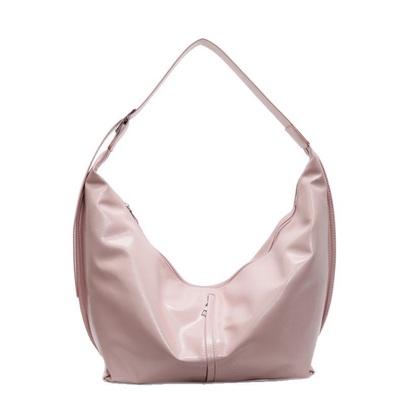 Cross-border soft leather commuter handbag for women, 2025 new style versatile single-shoulder underarm bag, large-capacity commuter tote bag Item Picture
