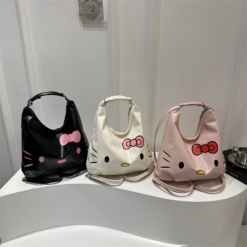 A new casual little cat fashion bag for women, a versatile commuter bag, a student single-shoulder crossbody bag, and a popular women's bag Application Scenario