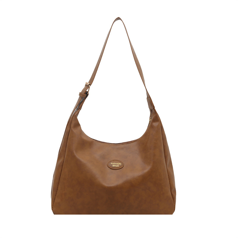 2025 Summer New Women's dumpling bag, high-end, simple and fashionable daily wear, casual tote bag, commuting bag Item Picture