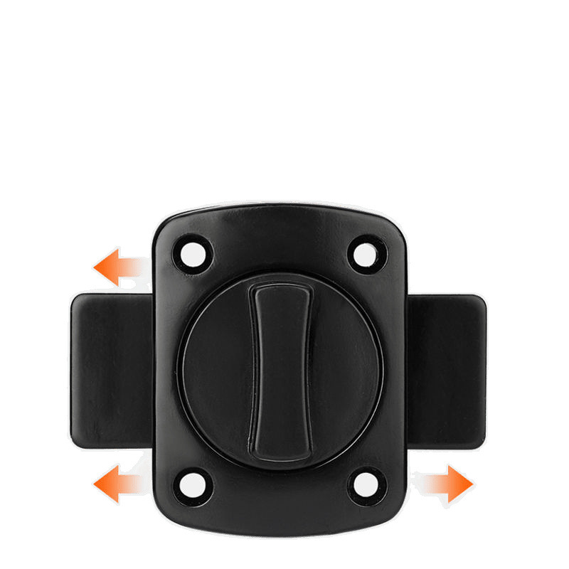 Non-perforation-free latch, bathroom door bolt, anti-theft lock, universal bedroom lock, reverse lock, snap-on, exposed lock Item Picture