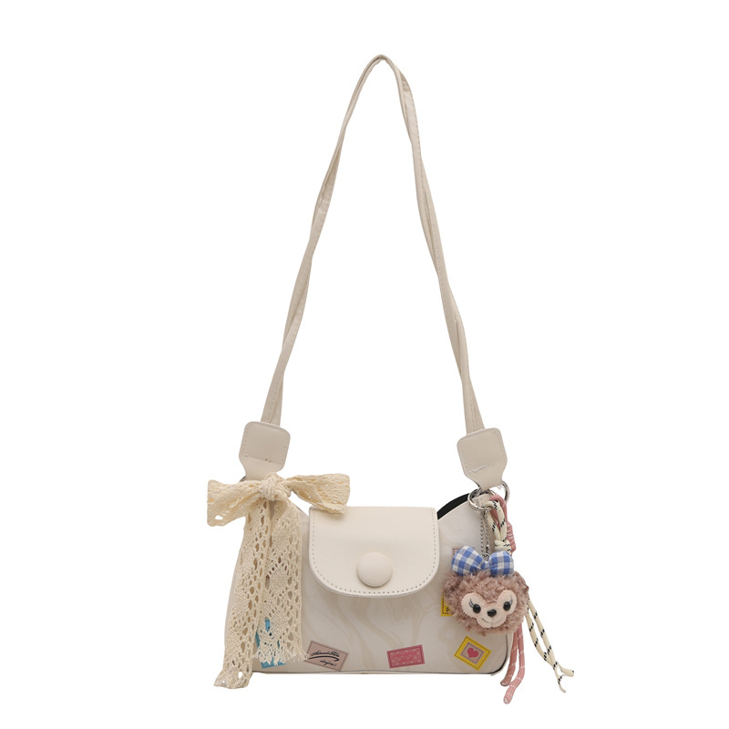 The Korean style commuting small square bag for women 2025 new simple handbag, fashionable and versatile, casual and niche single-shoulder crossbody bag Item Picture