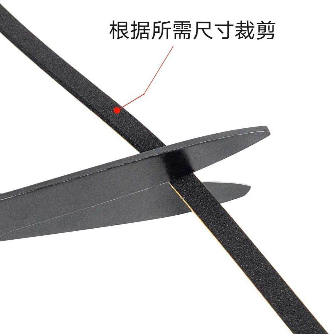 cr neoprene foam strips, flame-retardant high-density closed-cell foam strips, shock-absorbing sealing strips, self-adhesive L-shaped sponge strips for doors and Windows Item Picture