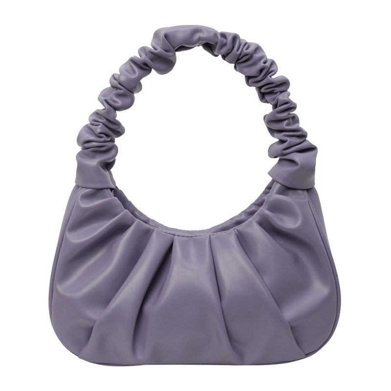French niche design women's bag, fashionable pleated underarm bag, new 2024 trendy and versatile casual hand-held shoulder bag Item Picture