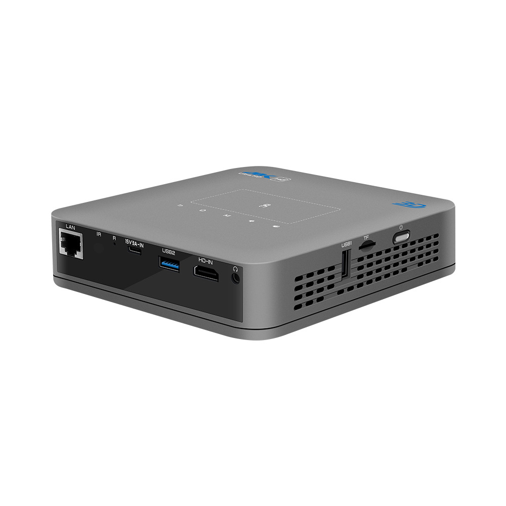 DLP Android 1080P outdoor smart projector with auto-focusing, convenient for home and office use, ultra-high-definition projection Specification drawing