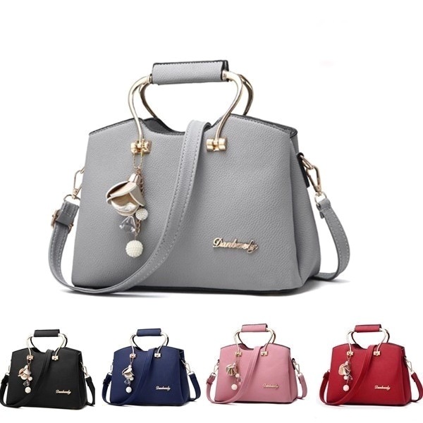 Three-mouth large-capacity handbag, 2022 new fashionable and versatile women's bag, Korean-style large bag, simple single-shoulder crossbody bag Specification drawing