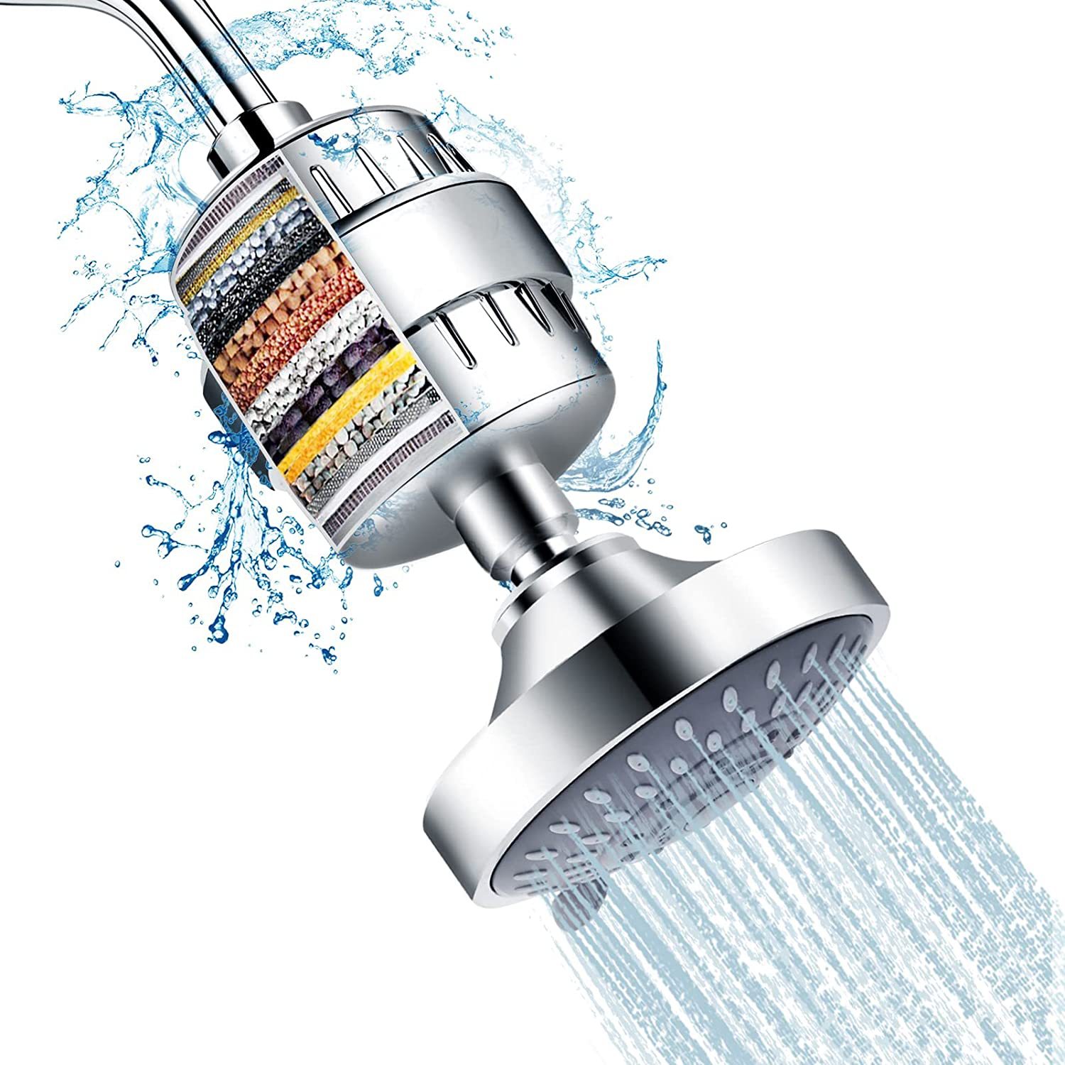 4-inch and 6-inch shower heads for foreign trade, pressurized shower heads, fully electroplated shower heads, top shower heads, shower heads for bathrooms and bathhouses full figure