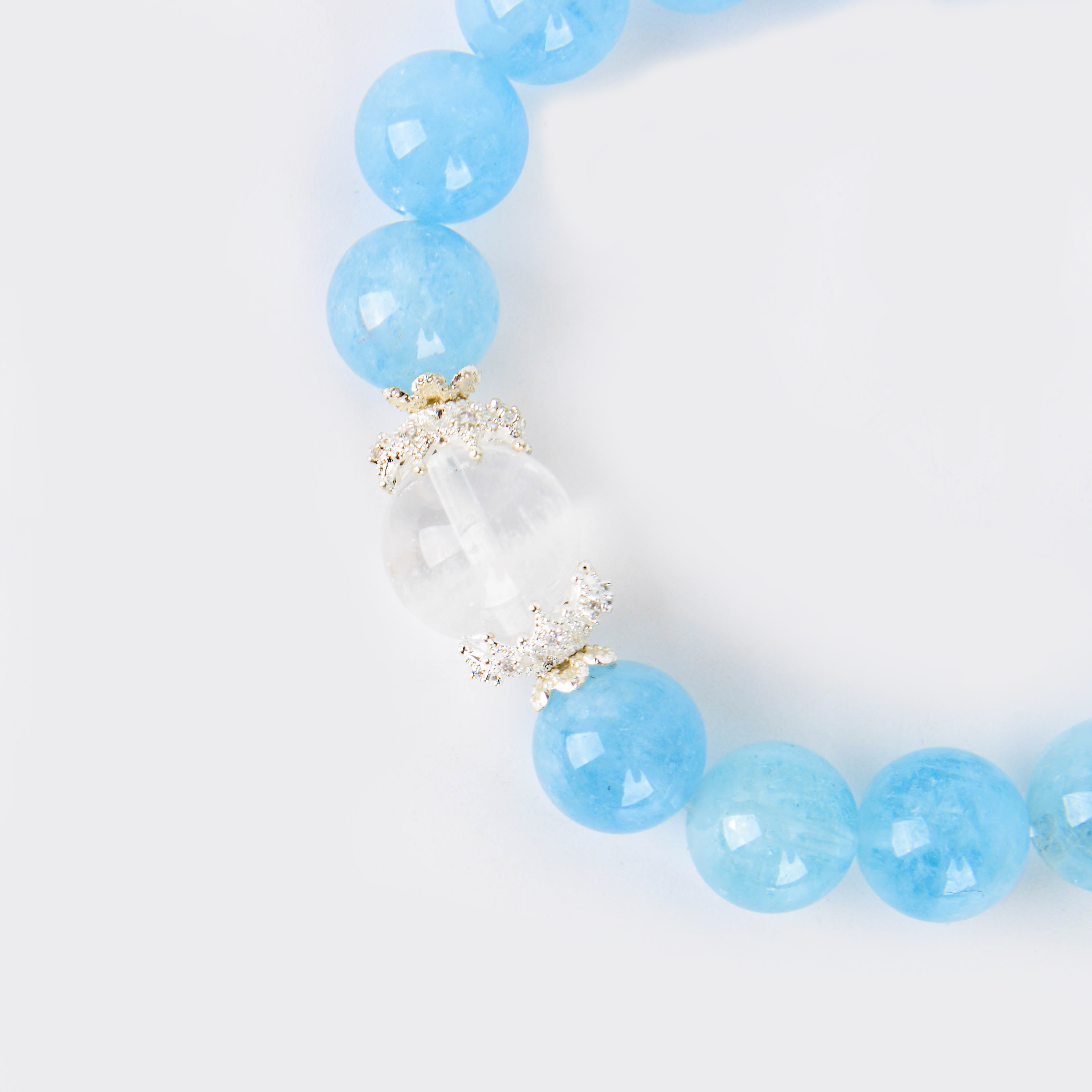 手链/水晶手串/木头十字架手链/饰品/珍珠手持念珠产品图