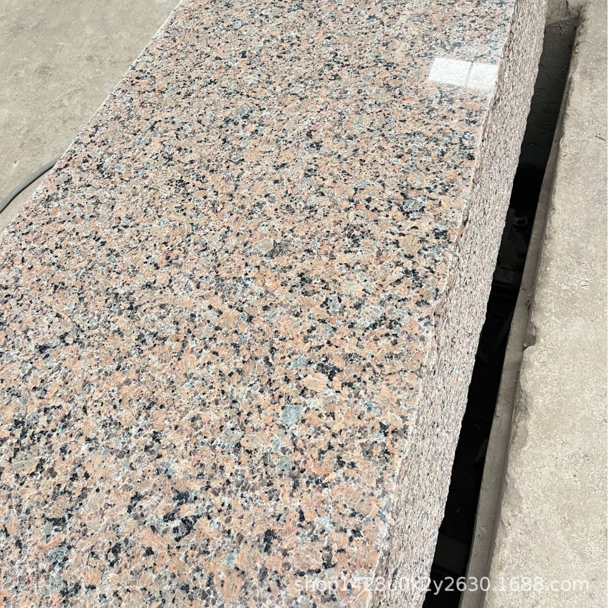 Natural shrimp red marble, granite, Wulianhong red wall, dry-hung outdoor decorative curtain wall, dry-hung board, floor tile board Specification drawing
