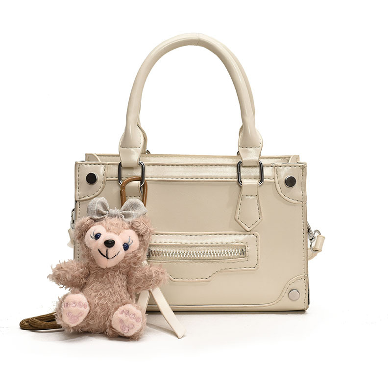 High-end Korean-style hand-held small square bag 2025 new style, fashionable, simple and versatile single-shoulder bag, trendy and casual crossbody bag Item Picture