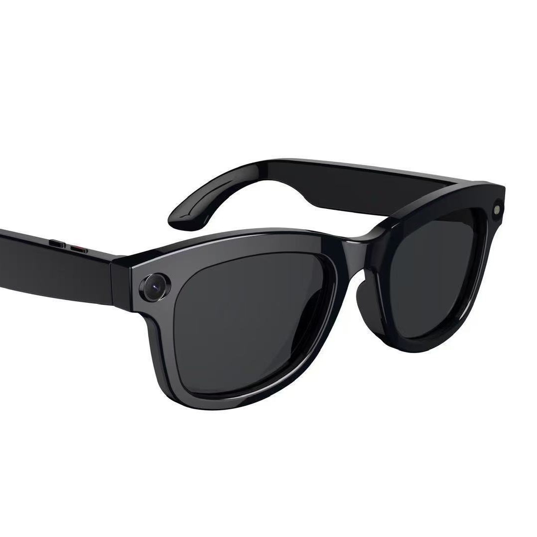 2025 Smart glasses with cameras for taking photos and videos, AI translation for object recognition, ChatGPT for making phone calls, and music glasses Application Scenario