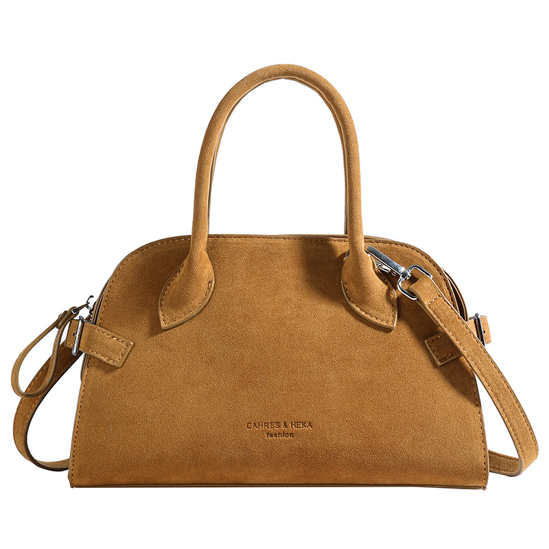 A new Korean version of fashionable and versatile single-shoulder bag with a frosted shell for women, 2024. A niche and high-end crossbody bag for women Item Picture