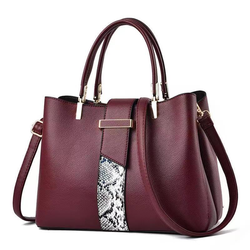 Large-capacity mom bag for women 2022 new style, fashionable, simple and elegant handbag, high-end crossbody bag for middle-aged women Application Scenario