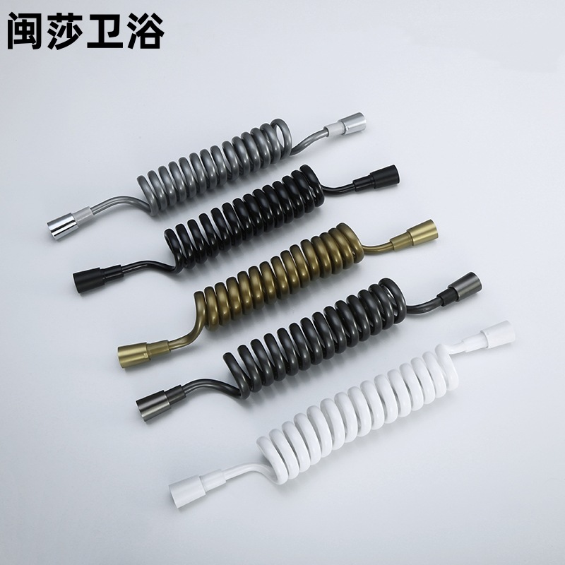 Wholesale shower heads, retractable shower hoses, toilet companions, feminine washers, telephone line connection pipes, extended spring water inlet pipes full figure