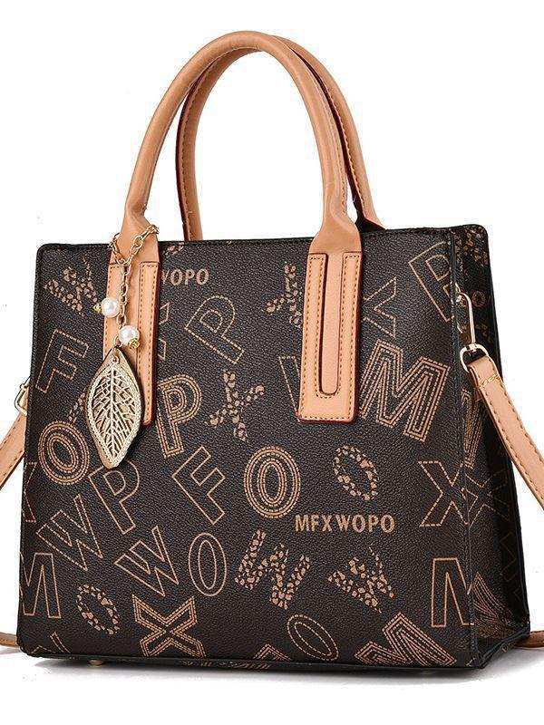 A versatile and fashionable women's handbag, a new 2023 stylish commuter tote bag, a niche and high-end single-shoulder bag Item Picture
