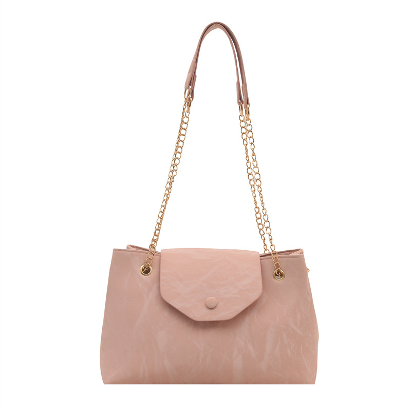 Ladies' bags 2025 Spring/Summer New chain single-shoulder underarm bag, large-capacity fashionable commuting crossbody tote bag for women Item Picture