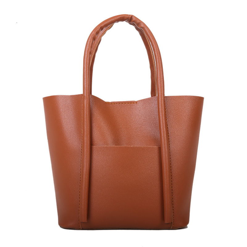 This is a new spring 2022 trendy, fashionable and stylish single-shoulder bucket bag for women Item Picture