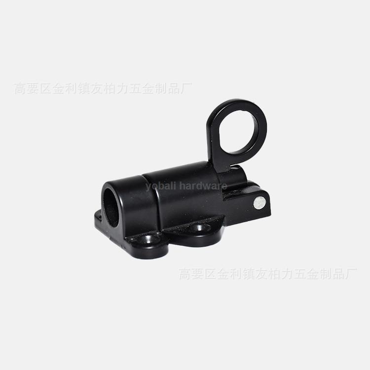 Precision cast aluminum alloy self-closing automatic latch aluminum door and window, middle latch door bolt, steel window spring, aircraft latch lock Specification drawing